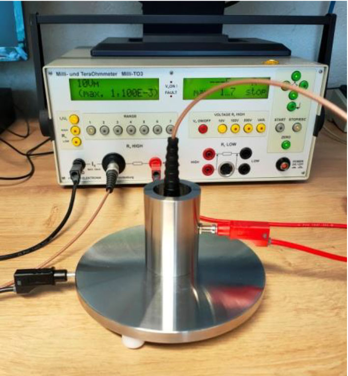 Oberflächenwiderstandsmessung